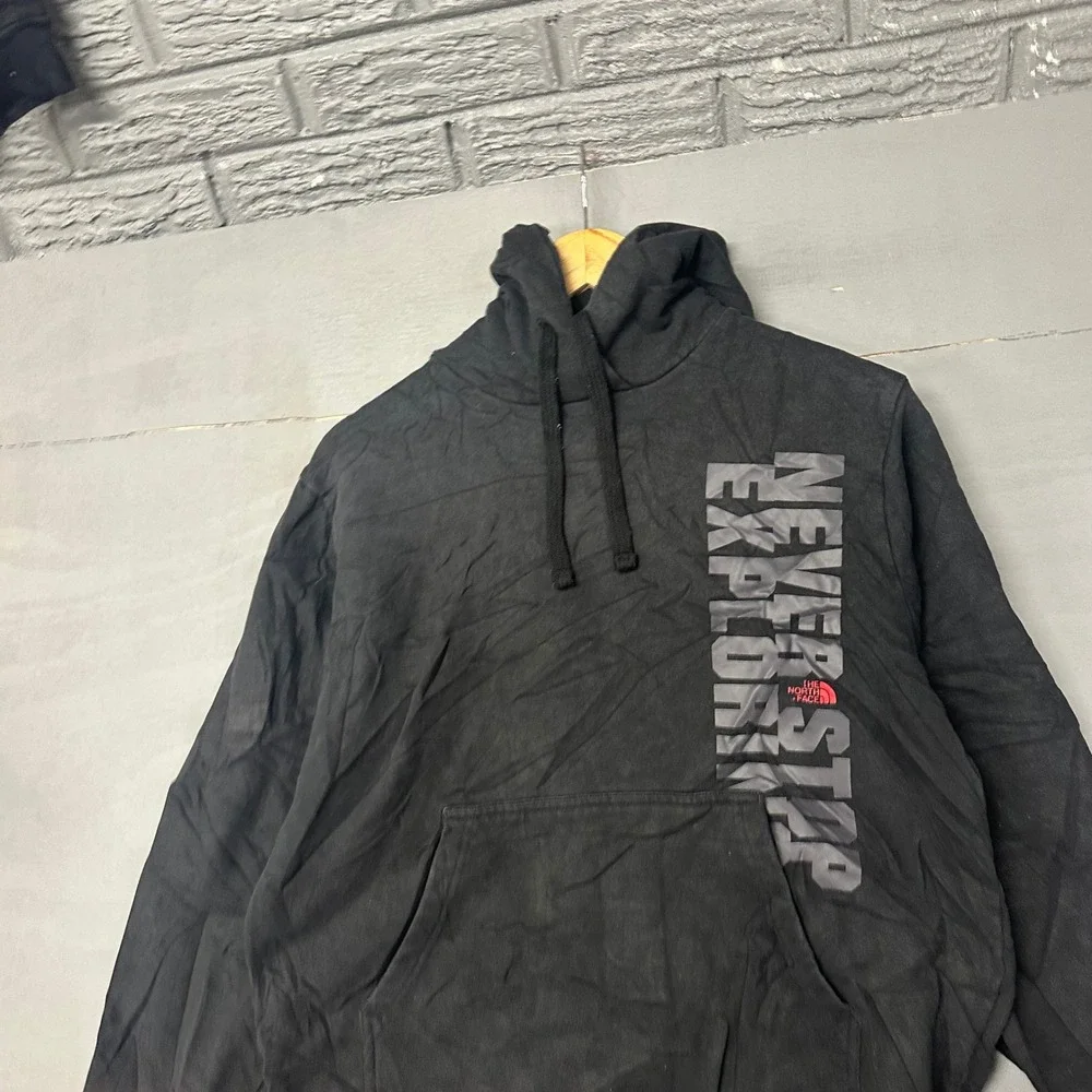 The‎ North Face Mens Never Stop Exploring Graphic Hoodie Black Pullover Large